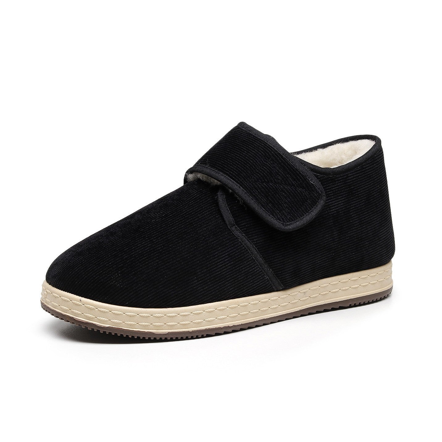 Premium Soft Soled Velvet Thick Cotton Shoes