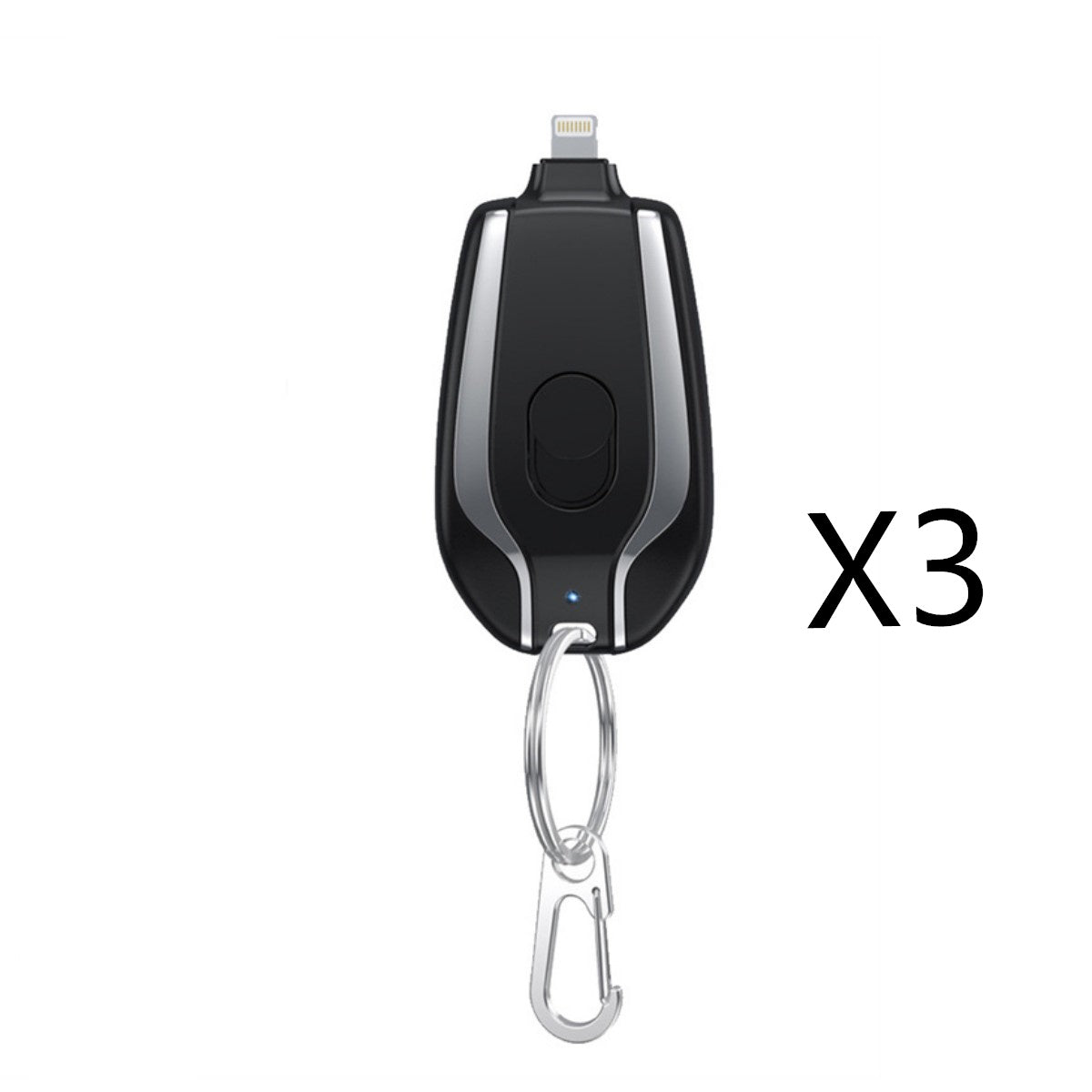 1500mAh Mini Pod Keychain Charger With Type-C