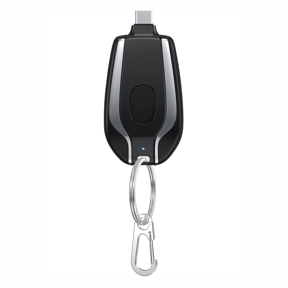 1500mAh Mini Pod Keychain Charger With Type-C