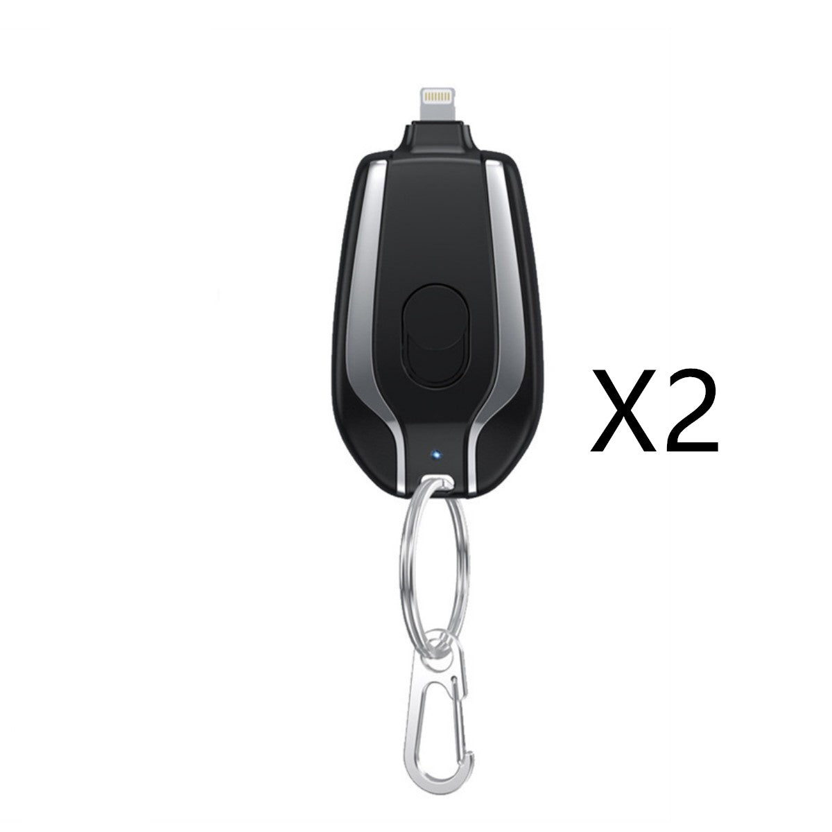 1500mAh Mini Pod Keychain Charger With Type-C