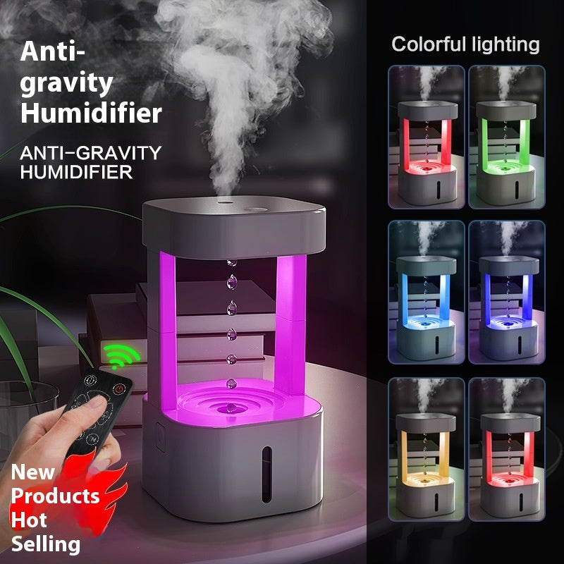 Creative Anti-gravity Water Drop Humidifier