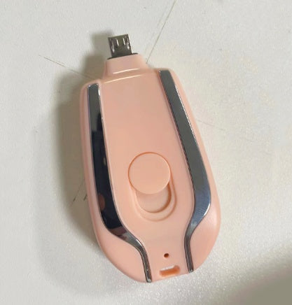 1500mAh Mini Pod Keychain Charger With Type-C