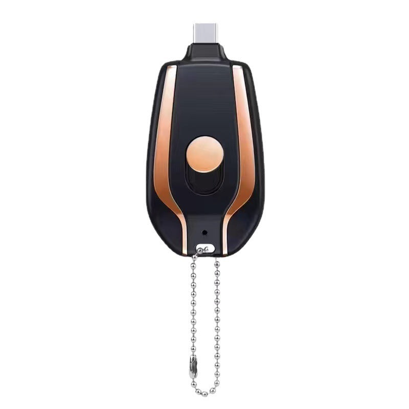 1500mAh Mini Pod Keychain Charger With Type-C