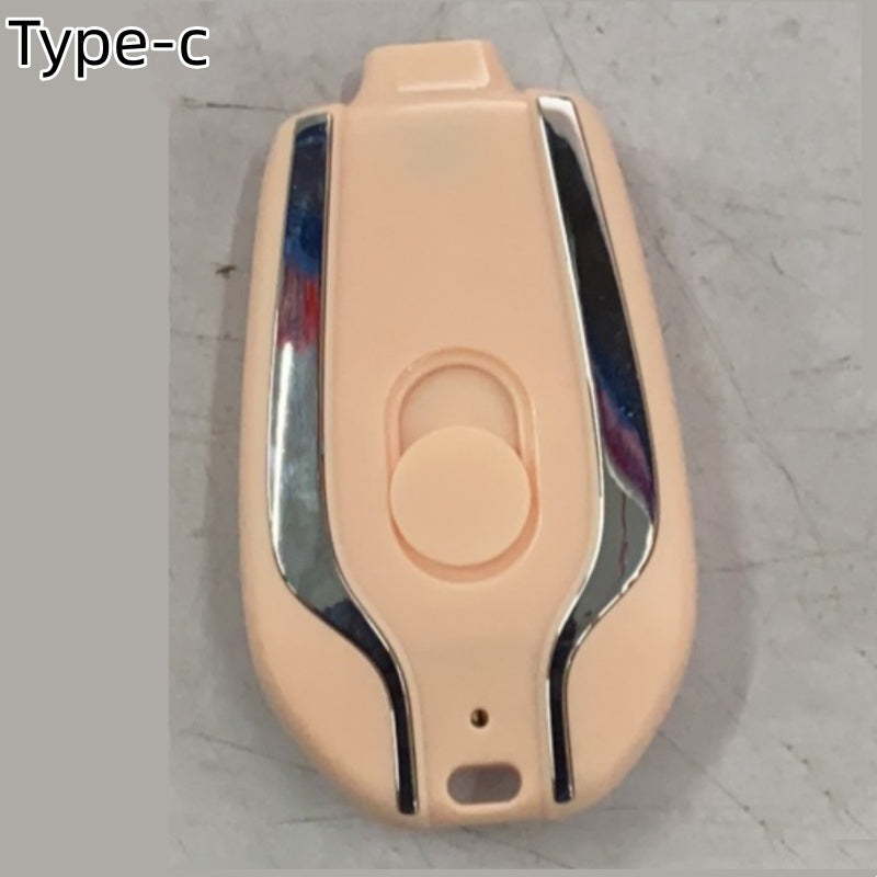 1500mAh Mini Pod Keychain Charger With Type-C